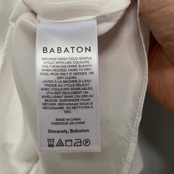 ❗️SOLD❗️Babaton Wren Wrap Blouse Size XXS - Picture 7 of 8